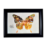 butterfly collage photo frames